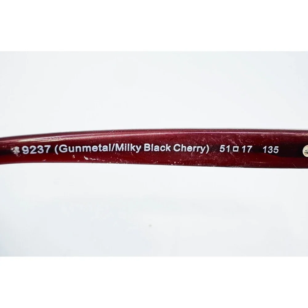 Coach Eyeglasses Womens Gunmetal Milky Black Cherry HC 5072Q 51-17-135